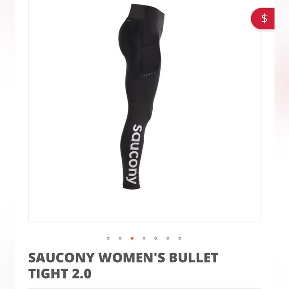 Saucony Bullet Tights - Picture 1 of 4